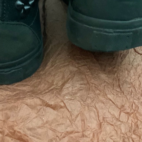 Giuseppe Zanotti Black Studded Sneakers in Size 39 Used Condition With Box - Picture 5 of 12